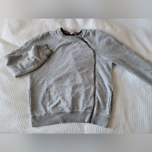 Cozy side zip swearshirt